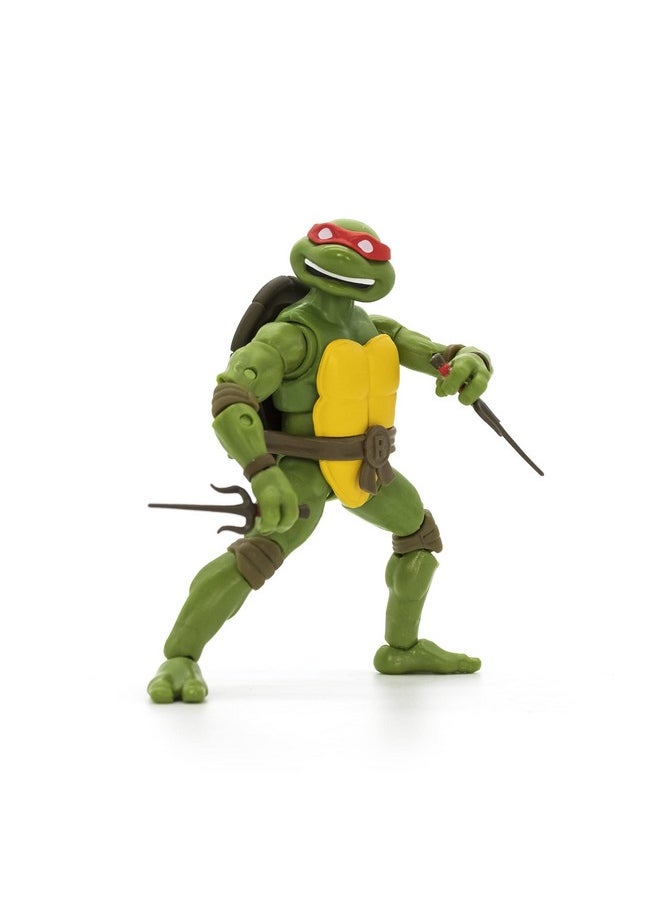 The Loyal Subjects - Teenage Mutant Ninja Turtles Bst Axn Elite Foot Soldier/Shredder And Raphael + Donatello Comic Inspired Combo 4-Pack - Diamond Px 40Th Anniversary Exclusive (Batmntmrg4Pk01) - Image 1