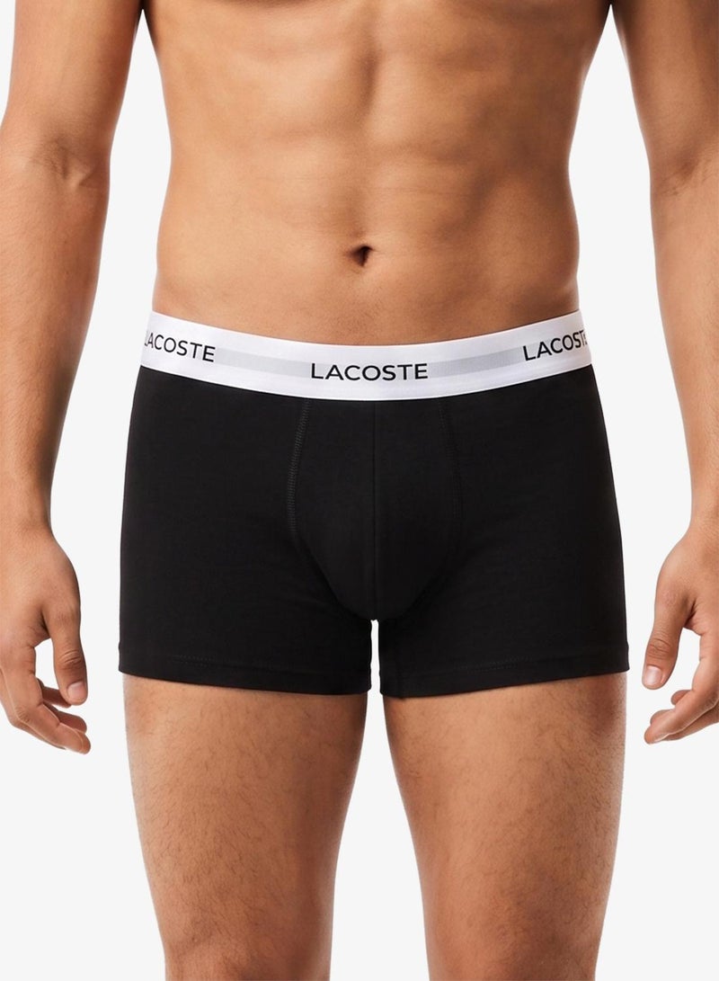 LACOSTE 3-Pack Stretch Cotton Trunks - Image 4