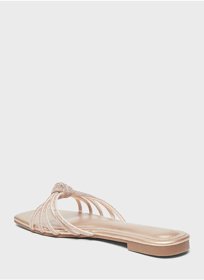 shoexpress Multi Strap Flat Sandals