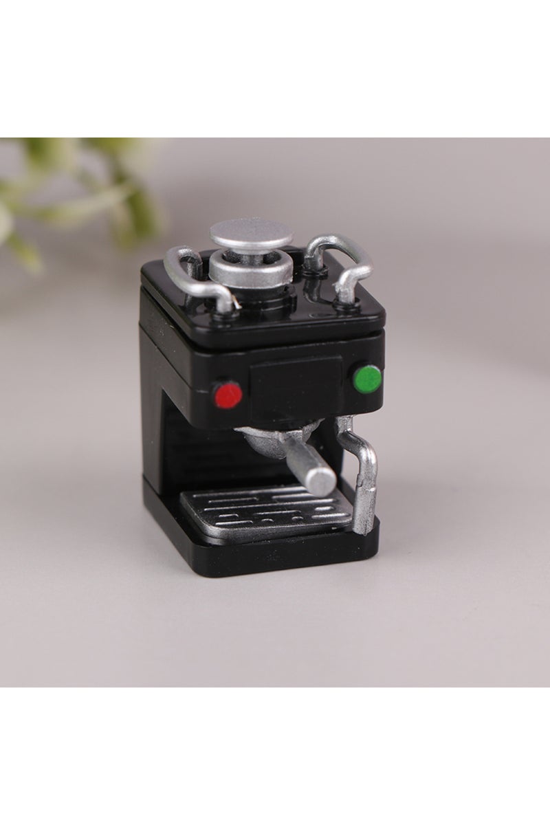 A14 1 Pc Mini Dollhouse Miniature Furniture Coffee Maker Coffee Cup Storage Shelf Simulation Dollhou