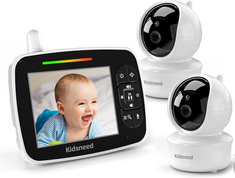Kidsneed Baby Monitor with 2 Cameras - Image 1