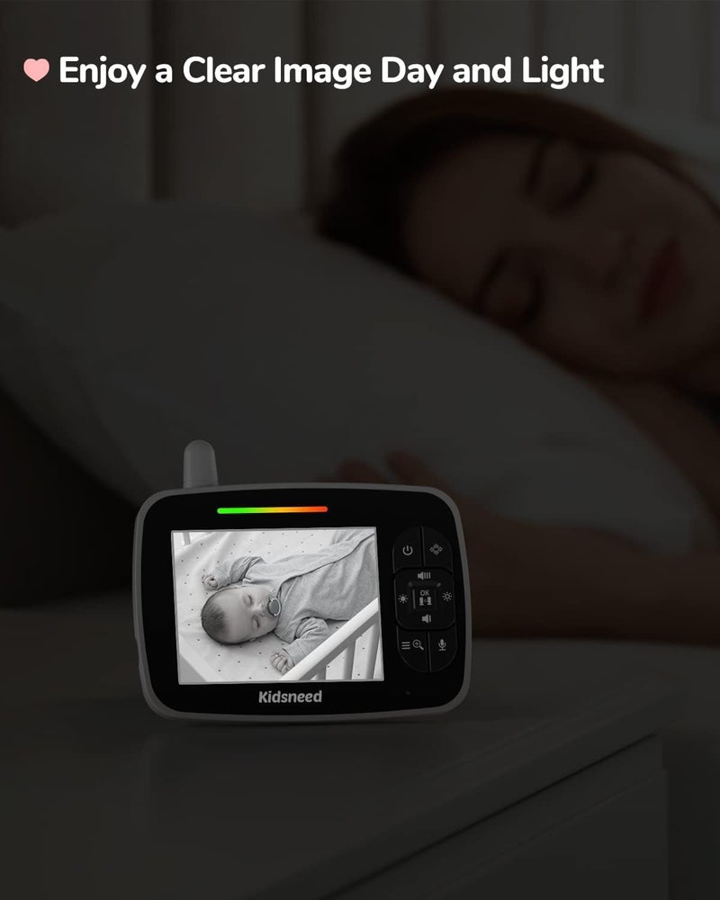 Kidsneed Baby Monitor with 2 Cameras - Image 5