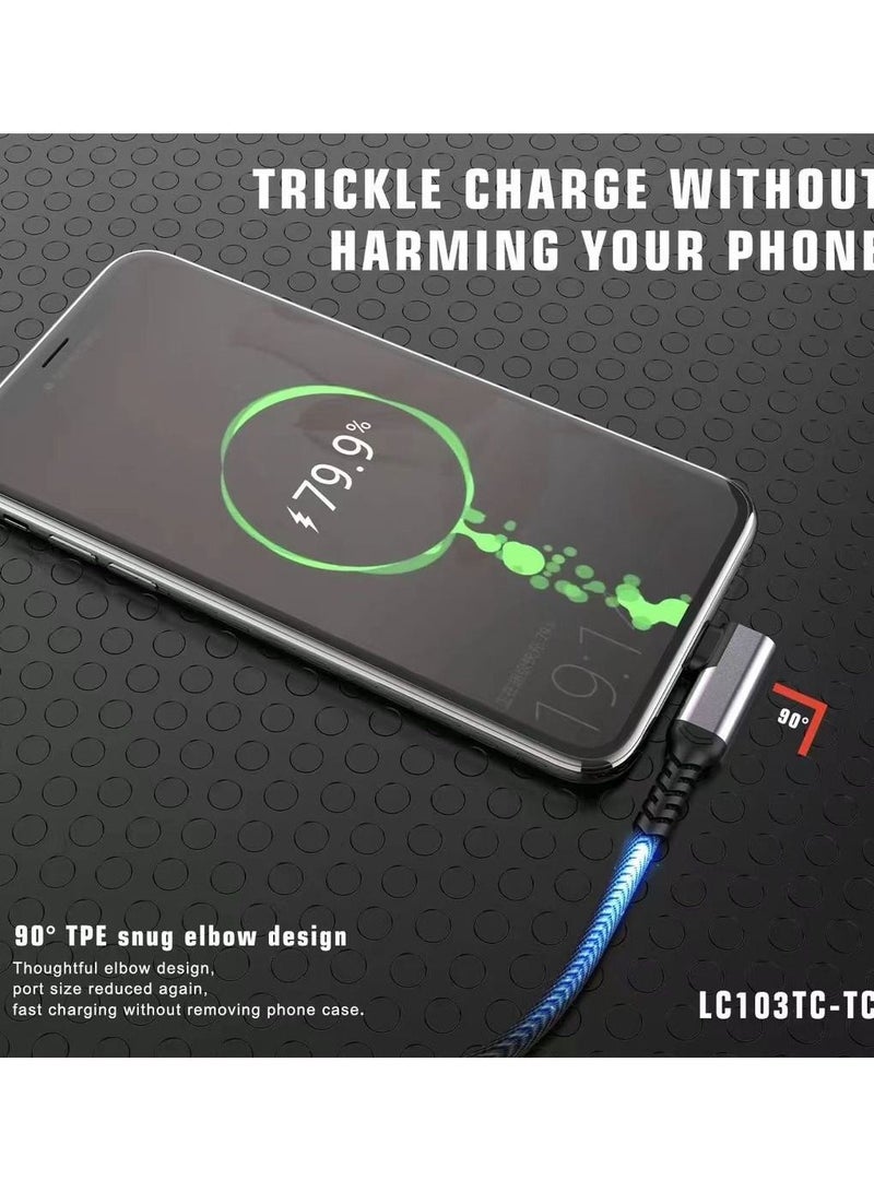 Lenyes Fast Charging Data Cable Type C to C 1.5m, 100W - Image 4