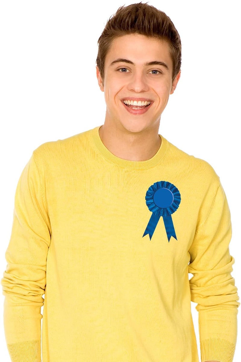 Beistle Award Ribbon blue Party Accessory 1 count 1Pkg - Image 3
