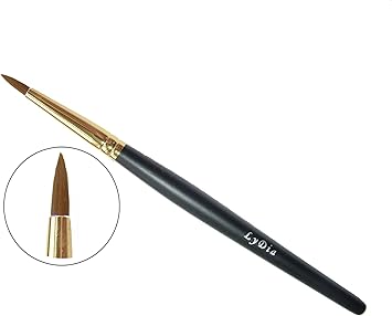 LyDia professional blackgolden eyeliner cosmetic makeup brush 01