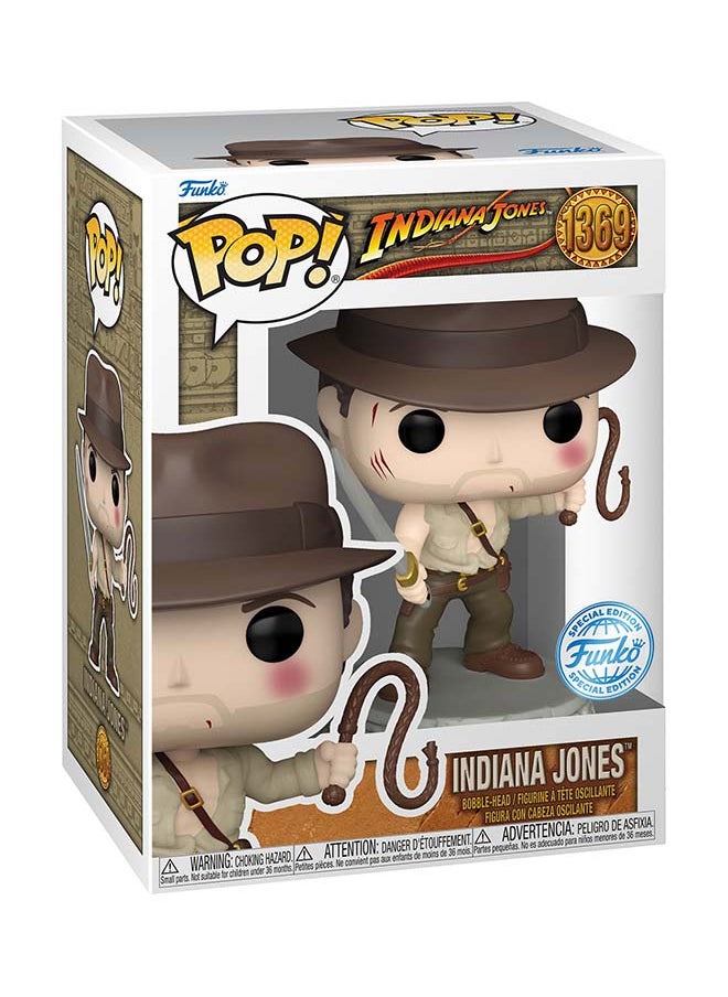 Funko - Pop! Movies: Indiana Jones 2- Indiana Jones with Whip Exc - Image 1