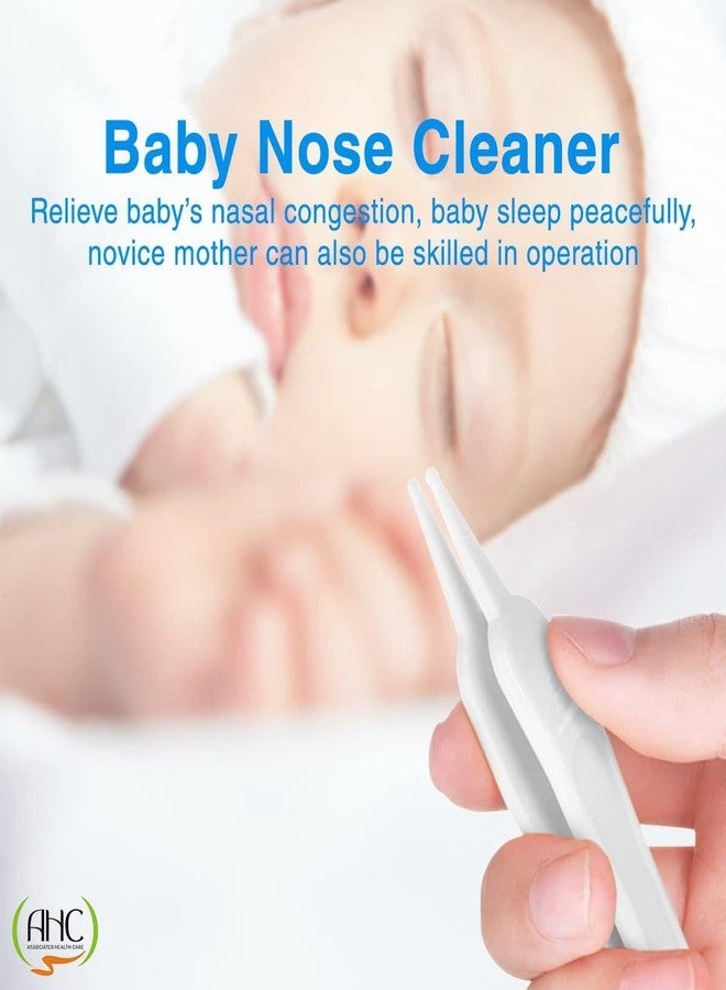 Digital Shoppy Baby Care Ear Nose Navel Cleaning Tweezers Safety Forceps Plastic Cleaner Clip (WHITE) - Image 5