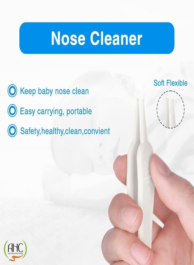 Digital Shoppy Baby Care Ear Nose Navel Cleaning Tweezers Safety Forceps Plastic Cleaner Clip (WHITE) - Image 3