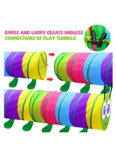 McDou Toddler Tunnel, Pop Up Baby Crawling Tunnel Toy, Indoor and Outdoor Kids Backyard Playset, Indoor and Outdoor Toddler Toys for Babies, Kids  - Image 3