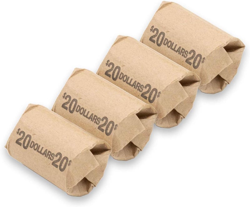 CAROUSELCHECKS Eisenhower Dollar Flat Coin Wrappers, Solid, Bundle of 1,000 - Image 5