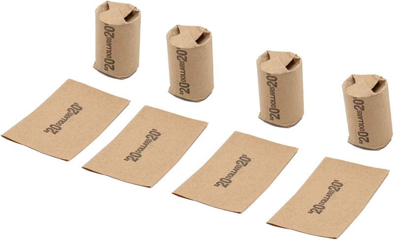 CAROUSELCHECKS Eisenhower Dollar Flat Coin Wrappers, Solid, Bundle of 1,000 - Image 3