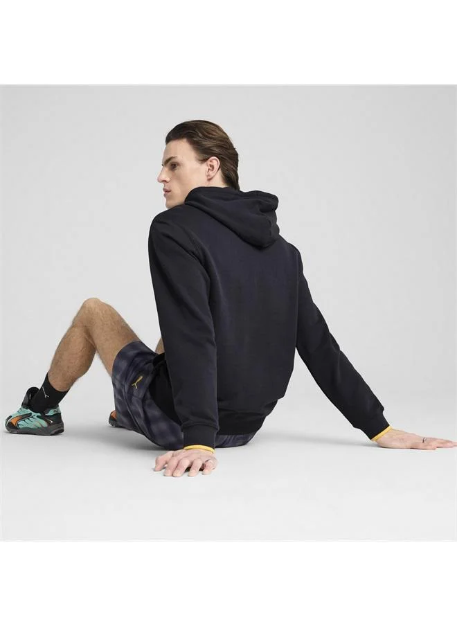Puma New Navy Wardrobe Essentials Graphic Hoodie Men for Men | Best Price UAE