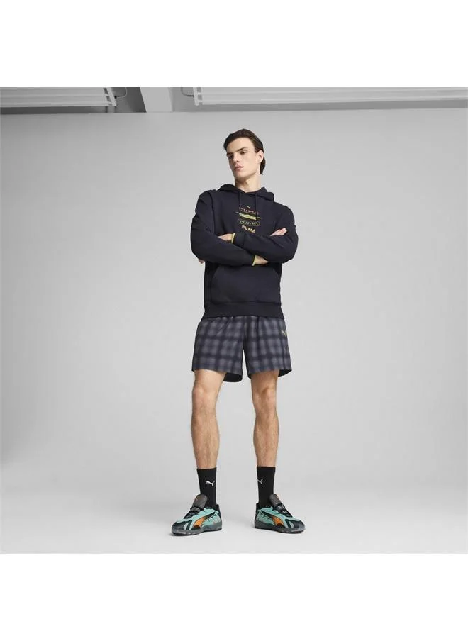 Puma New Navy Wardrobe Essentials Graphic Hoodie Men for Men | Best Price UAE