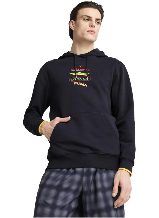 Puma Wardrobe Essentials Graphic Hoodie Men