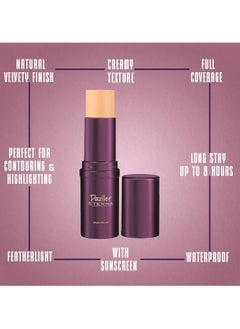DAZLLER Dazller Makeup Stick 8g Dusky R1 Velvety Matte Finish Full Coverage, Lightweight Blendable Nourishing Long Lasting  - Image 4
