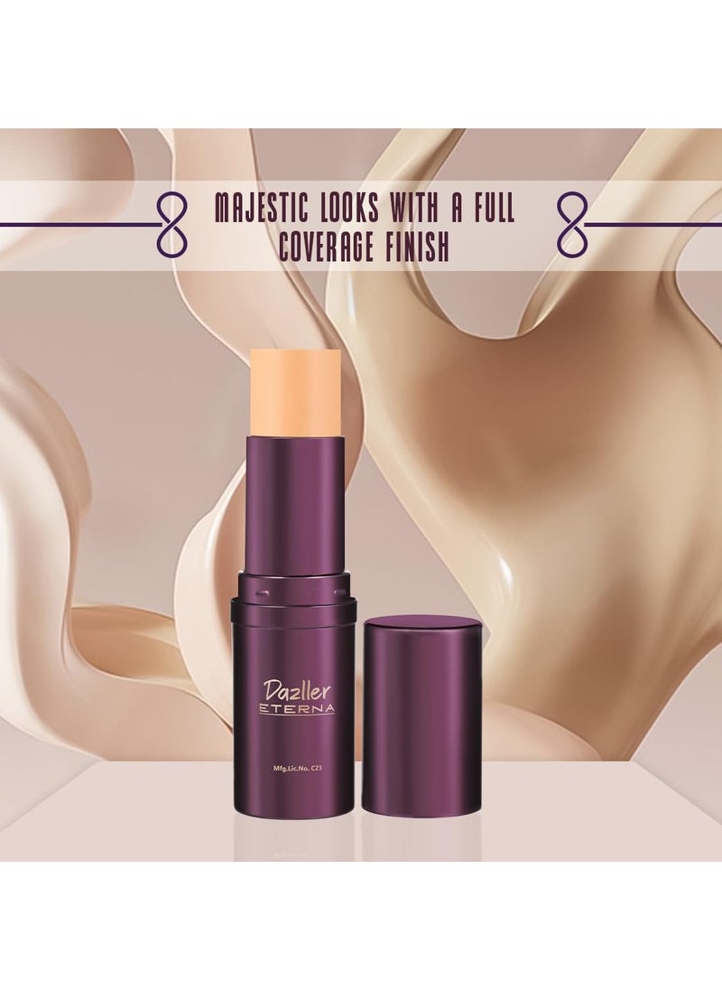 DAZLLER - Dazller Makeup Stick 8g Dusky R1 Velvety Matte Finish Full Coverage, Lightweight Blendable Nourishing Long Lasting - Image 1