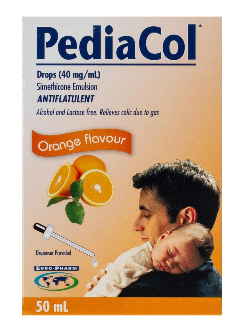 Pediacol Orange Flavor Drops, 50 Ml - Image 2