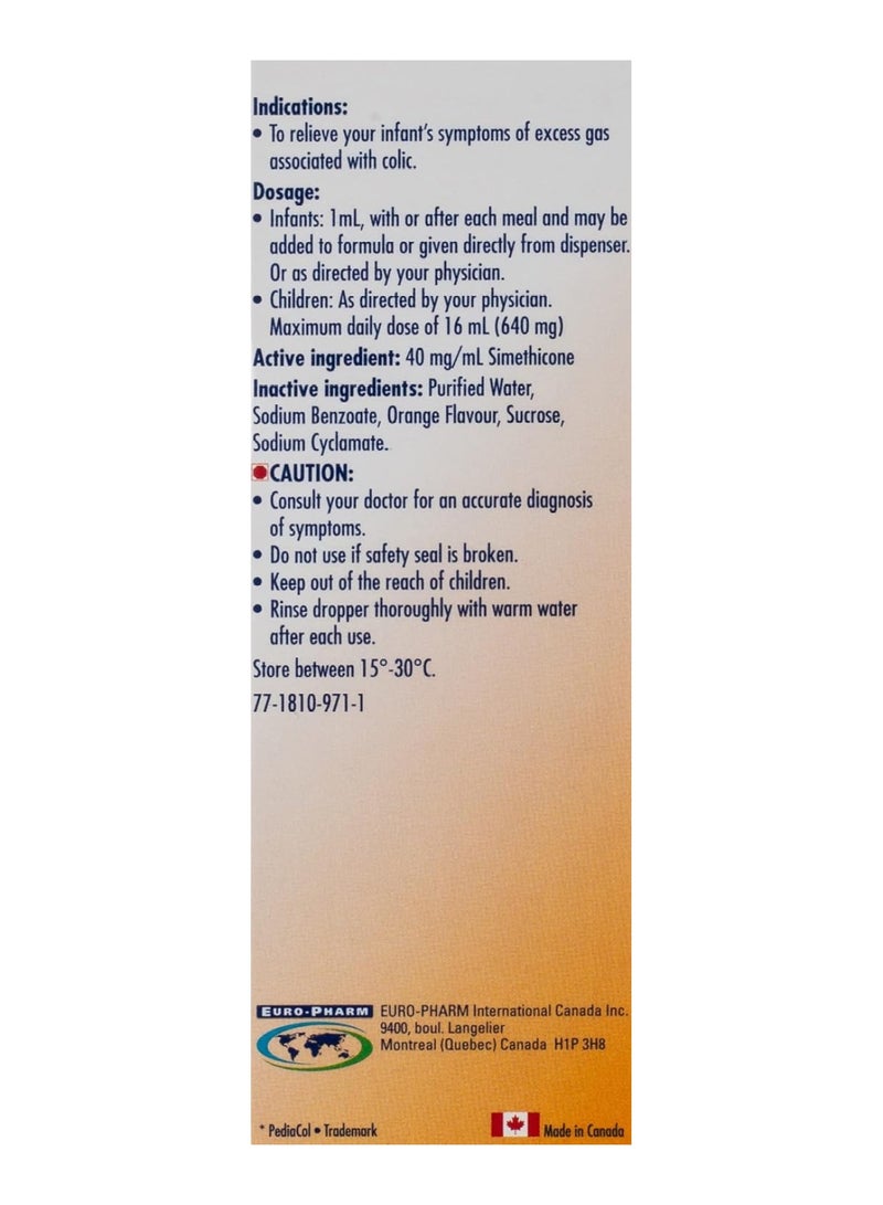 Pediacol Orange Flavor Drops, 50 Ml - Image 3