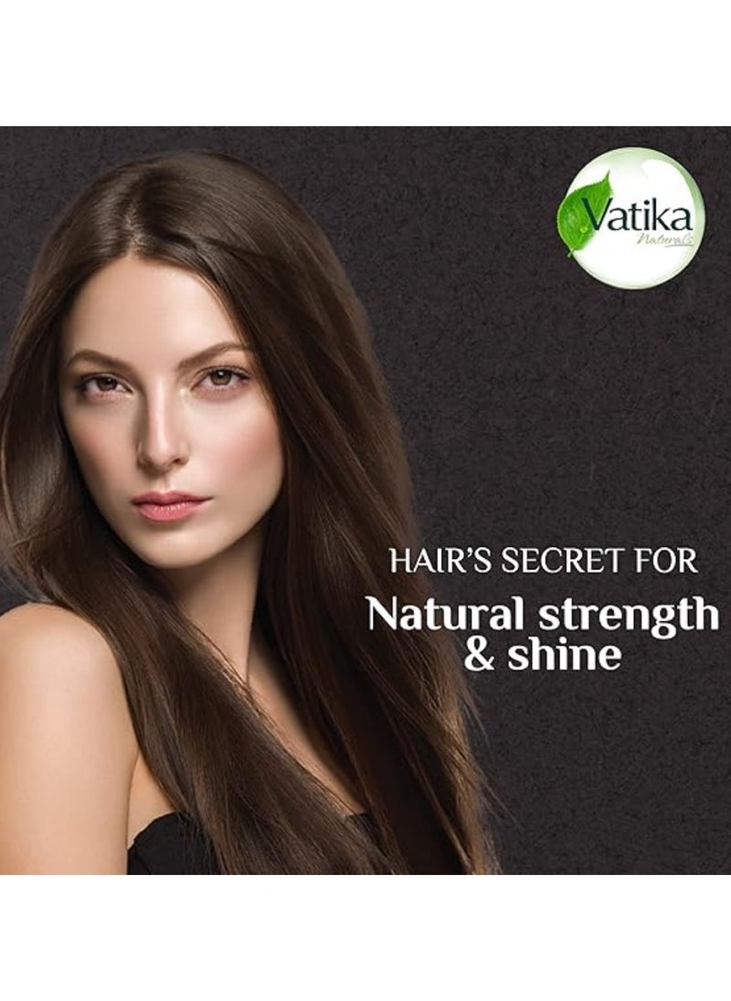 VATIKA Vatika Naturals Shampoo Strength & Shine Black Seed - 180 Ml  - Image 4