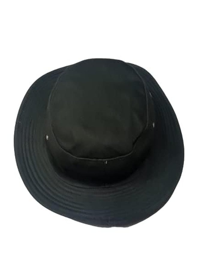 JMP Hat Cotton Solid Sun Protection Hat for Men & Boys (Grey) - Image 1