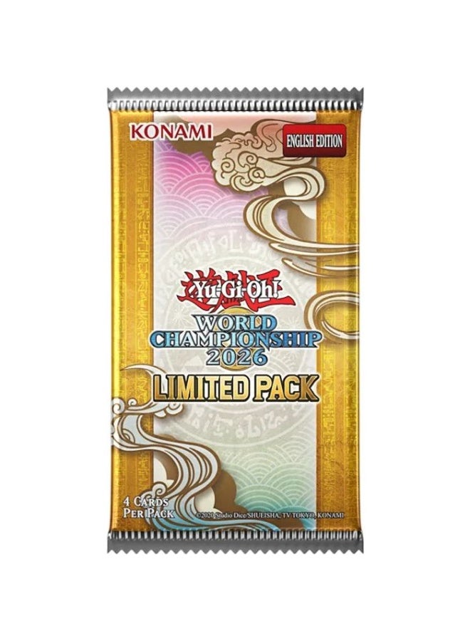 Yu-Gi-Oh! TCG: World Championship 2026 (English Edition) Limited Pack ( Single Pack )