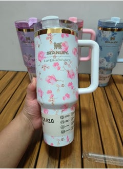 multicolour with pink flower  40Oz