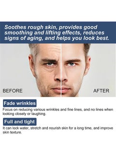 East Moon Face Cream - 6 In 1 Mens Face Moisturizer For Under Eye Bags, Moisturizing Face Cream For Men, Nourishing Skin And Wrinkles Face Cream For Dark Spots, Fine Lines, Crows Feet Eye 50ML  - Image 5