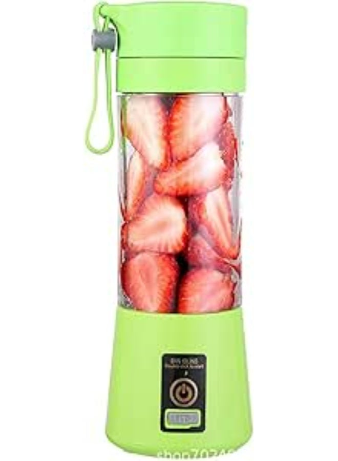 Generic Portable Electric Juicer Blender 380ml USB Rechargeable Smoothie Maker Sports Bottle – Multicolor - Image 4