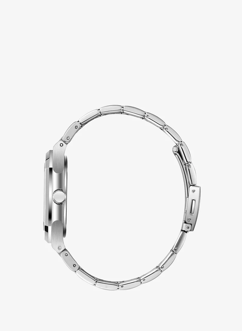 Lee Cooper SILVER Men's METAL Analog Watch LC08269.330 - 38,3X46 mm for Men | Best Price UAE