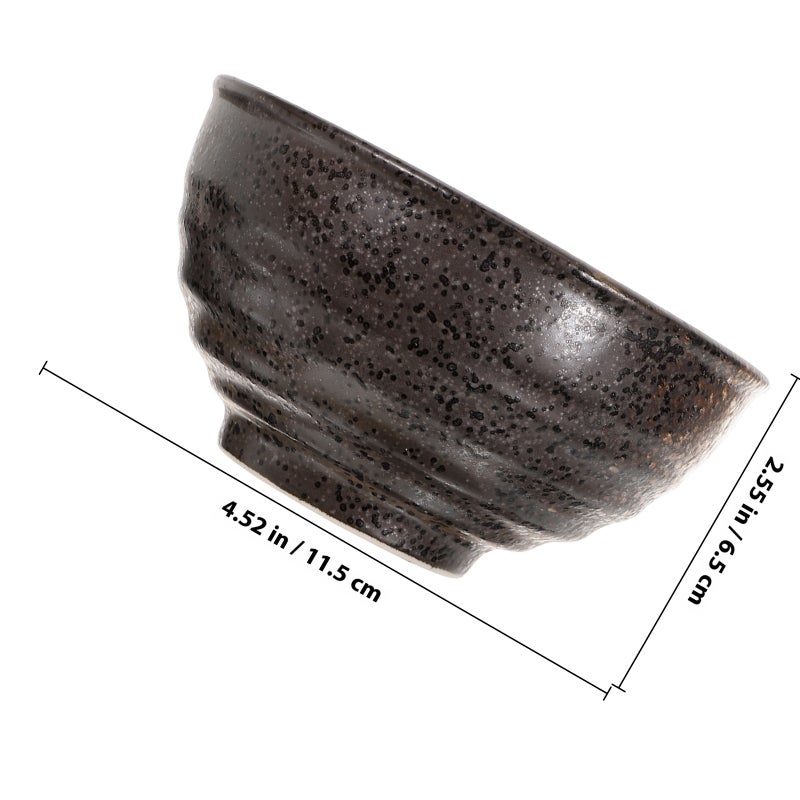 Ceramic Rice Bowl Small Soup Bowl Porcelain Salad Fruit Bowl Instant Noodles Bowl - Image 2