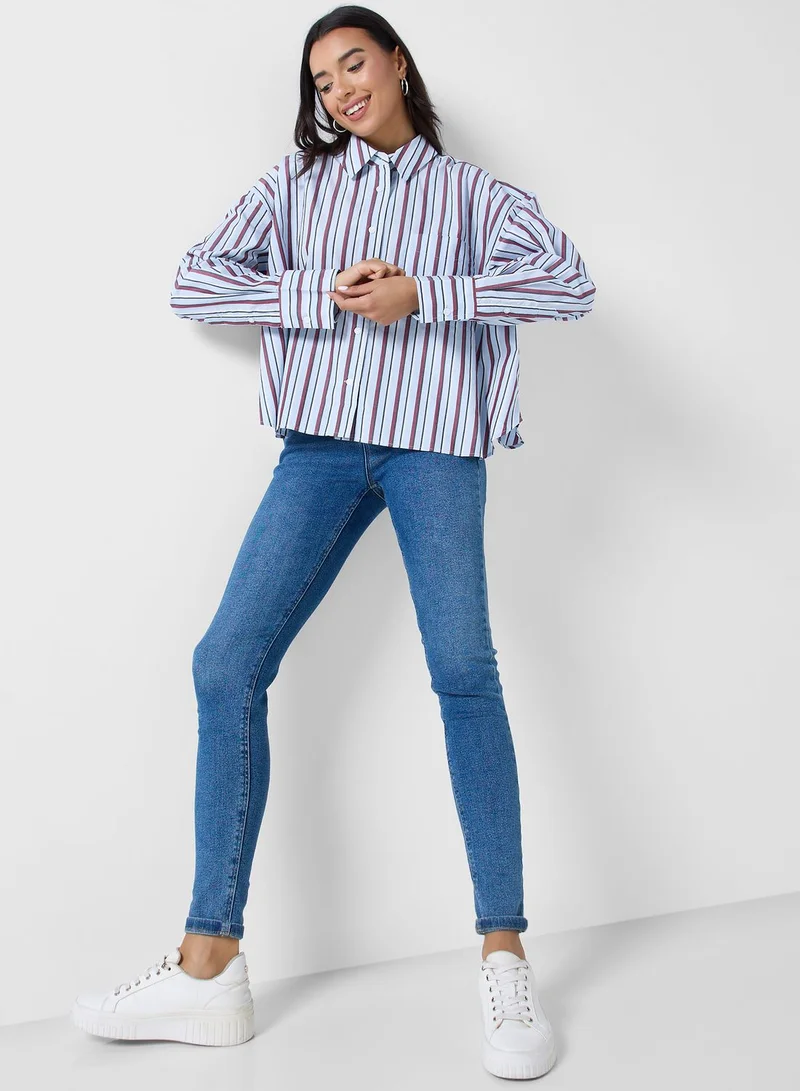TOMMY HILFIGER Striped Button Down Shirt