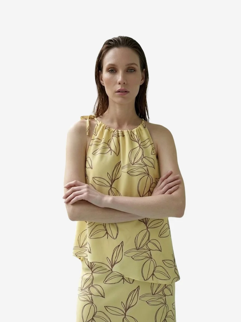 ماي فاشن MY FASHION Lyocell Two-Piece Coord Set