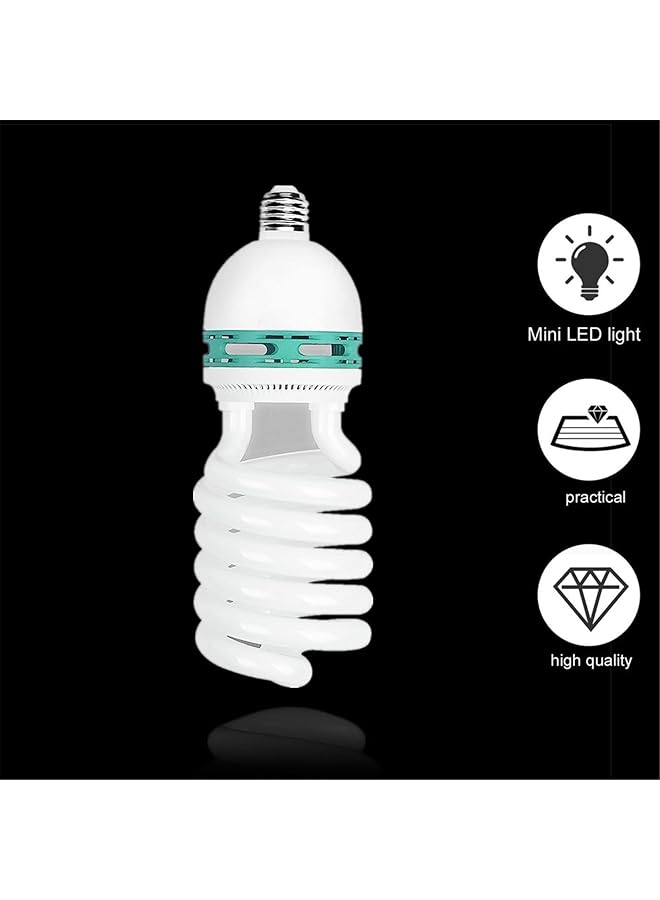 إيروريكس لمبات إضاءة E27 موفرة للطاقة بقوة 150 واط، 5500 كلفن، مصباح إضاءة نهارية للاستوديو للتصوير الفوتوغرافي، 3 - Image 4