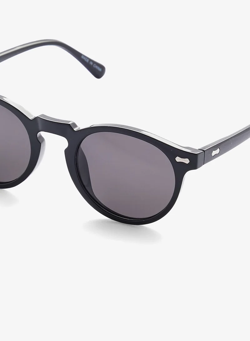 Seventy Five Polarized Lens Round Sunglasses
