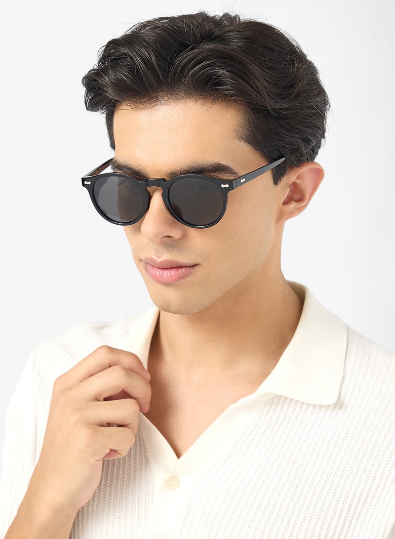 سفنتي فايف نظارات شمسية مستديرة بعدسات مستقطبة - Image 4