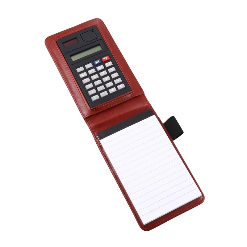 Brown Small Memo Pad Notebook Portable Note Pads Paper for Office Teachers Students - Image 2