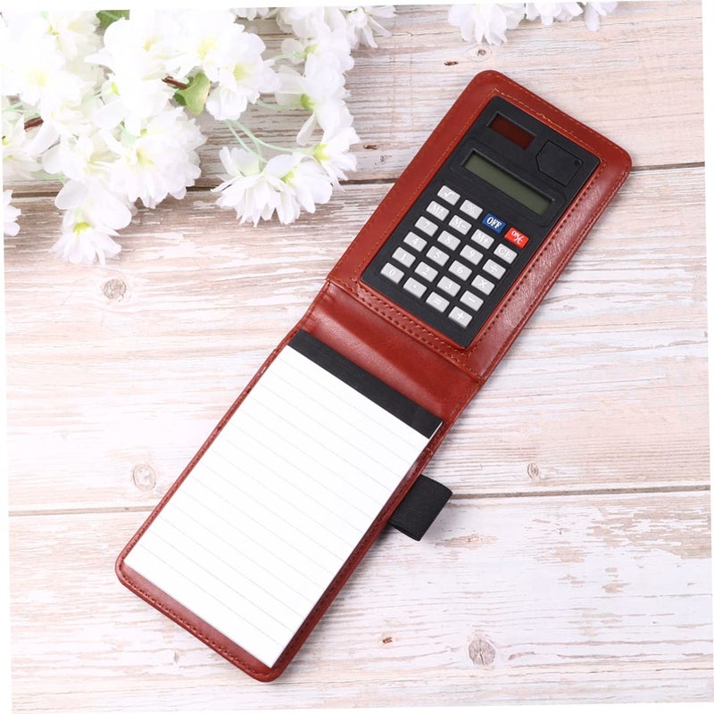 Brown Small Memo Pad Notebook Portable Note Pads Paper for Office Teachers Students - Image 4