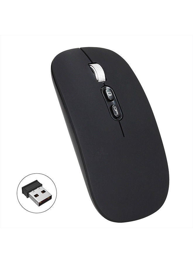 NIBEMINENT 2.4G Wireless Mouse Black  - Image 2