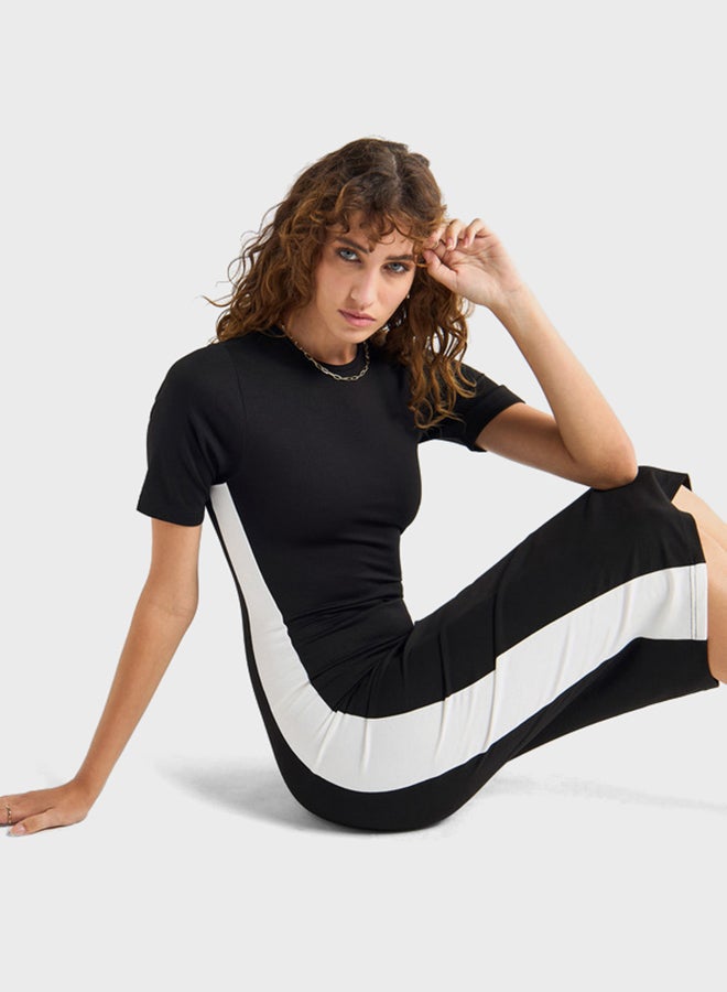 FAV Side Stripe Dress - Image 4