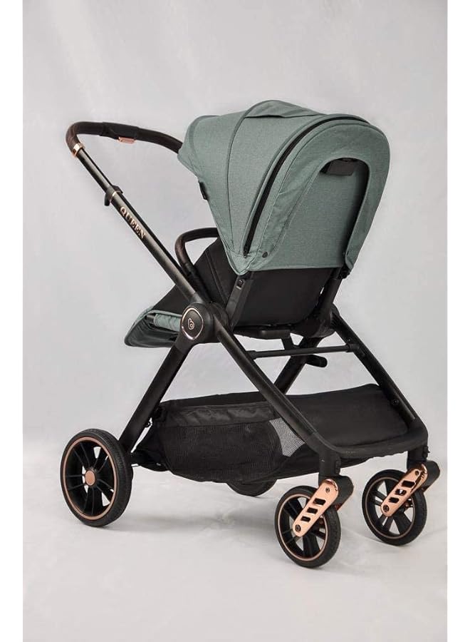 إيروريكس عربة أطفال كوين باللون الأخضر - Image 5