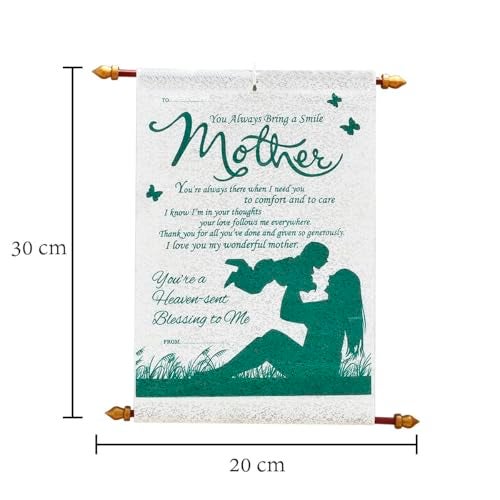 Saugat Traders Wedding Anniversary Gift For Parents Combo Gift For Mother & Father Scroll Card-Mom Dad - Image 4
