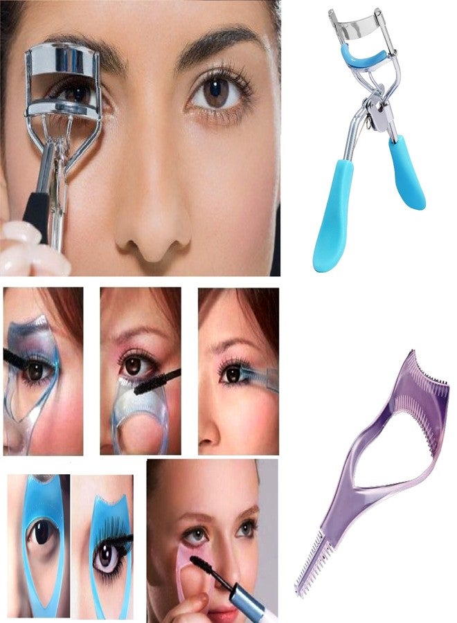 OUT OF BOX Imported Showstopper High Quality Professional Eyelash Curler With Eyelash Tool 3 in 1 Makeup Mascara Shield Guard Curler - Image 2