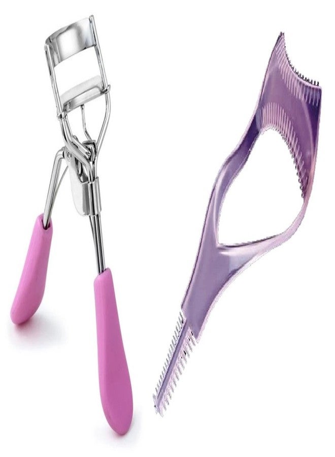OUT OF BOX Imported Showstopper High Quality Professional Eyelash Curler With Eyelash Tool 3 in 1 Makeup Mascara Shield Guard Curler - Image 1