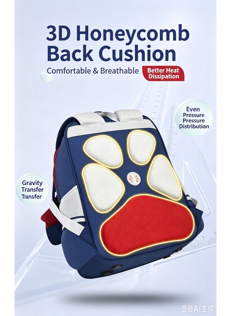 Kids School Backpack 9-11Y - Lightweight, Ergonomic & Waterproof - Large Capacity & Multi-Functional - Back to School Gift - Image 3