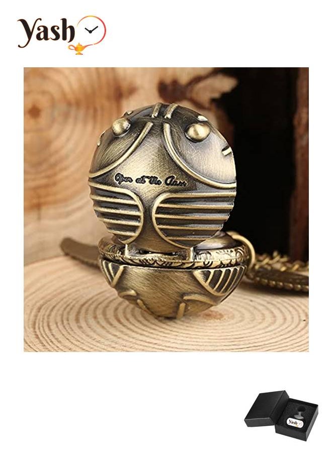 YASH - Yash Quidditch Ball Quartz Pocket Watch - Image 1