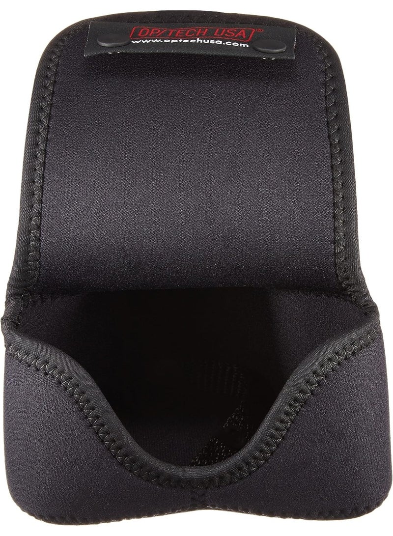 OP/TECH USA OP/TECH USA Soft Camera and Rangefinder pouch (Black): Premium Neoprene Protection  - Image 4