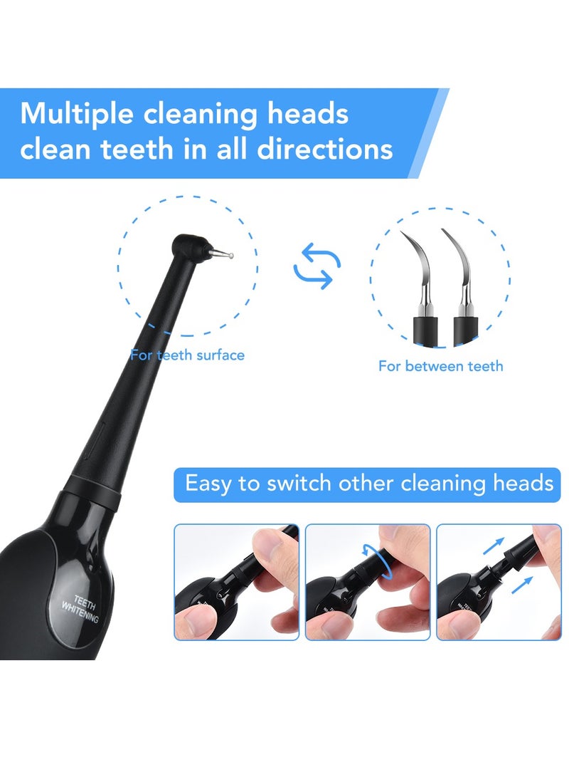 general Portable Water Flosser Oral Irrigator Set,Electric Plaque Remover for Teeth, Ultrasonic LED Display Teeth Cleaning Kit Safe for Both Adult Kids - Image 4