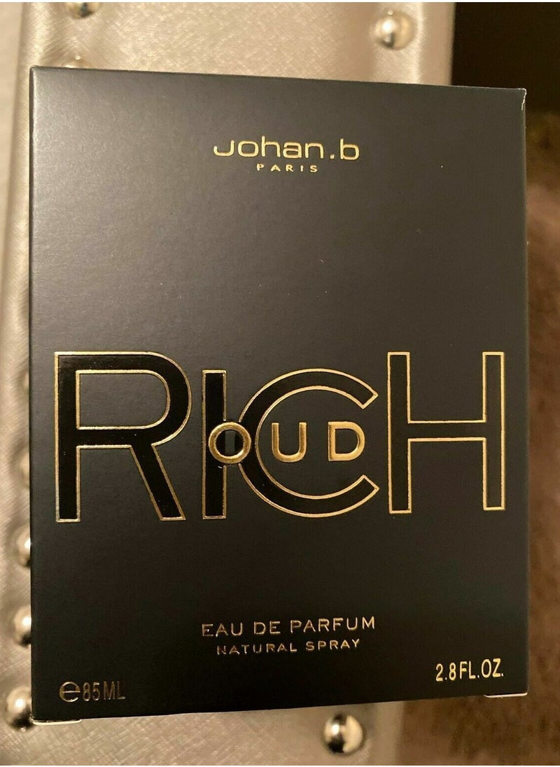 johan.b Johan.B Rich Oud Eau De Parfum 85ml  - Image 1