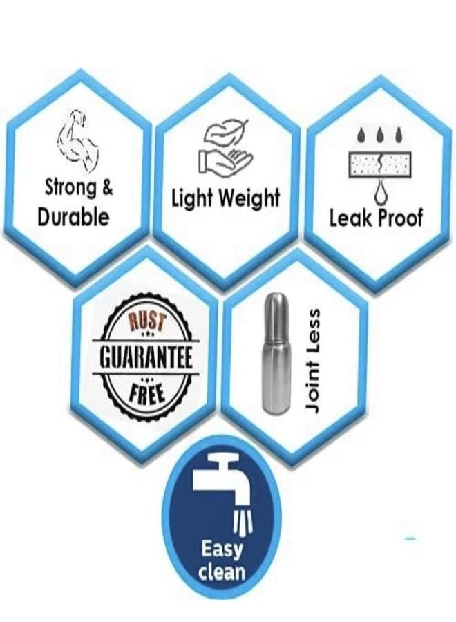sunlife - BabyCare Stainless Steel Infant Baby Feeding Bottle | Milk Bottle for New Born Baby - Capacity 280ml - Joint Less 304 Grade, BPA Free (Silver) (BabyCare 280ml) - Image 4