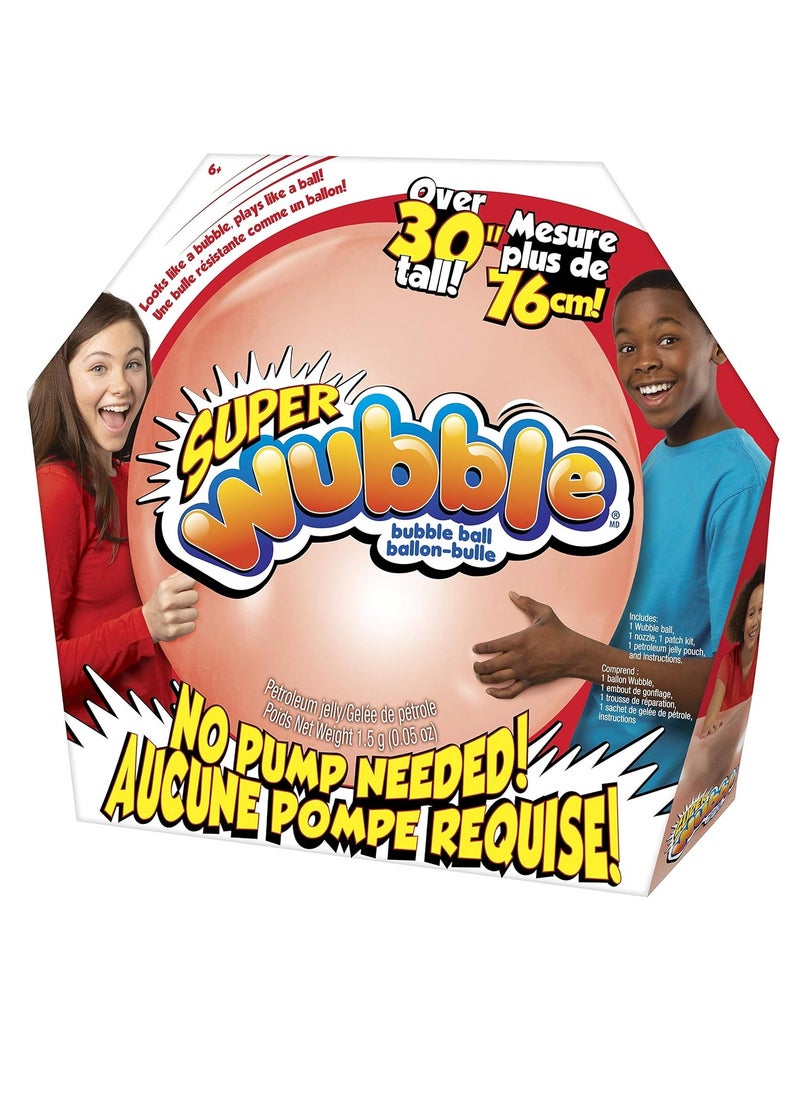 Wubble Bubble Super Wubble Bubble Ball - Red 30 Inch  - Image 1
